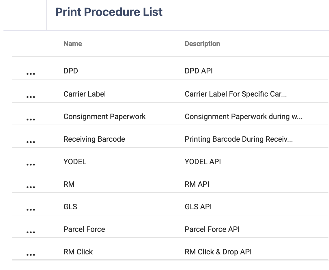 print-procedure